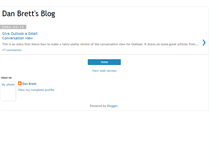 Tablet Screenshot of danbrettsblog.blogspot.com