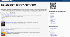 Desktop Screenshot of gaiablocs.blogspot.com