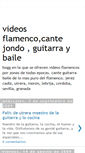 Mobile Screenshot of flamencovideos.blogspot.com