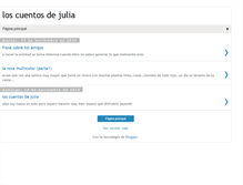 Tablet Screenshot of loscuentosdejulia-julia.blogspot.com