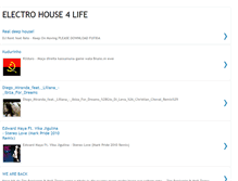 Tablet Screenshot of electrohouse4life.blogspot.com