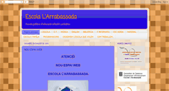 Desktop Screenshot of escolalarrabassada.blogspot.com