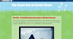 Desktop Screenshot of greengirlongreenstreet.blogspot.com