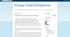 Desktop Screenshot of energycodecompliance.blogspot.com