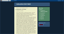 Desktop Screenshot of catalunyaestatpropi.blogspot.com