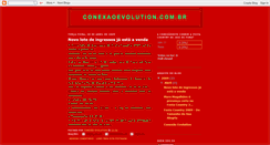 Desktop Screenshot of conexaoevolution.blogspot.com