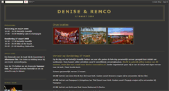 Desktop Screenshot of denise-remco.blogspot.com