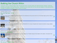 Tablet Screenshot of buildingthechurchwithin.blogspot.com