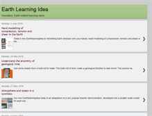 Tablet Screenshot of earthlearningidea.blogspot.com