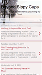 Mobile Screenshot of beyondsippycups.blogspot.com