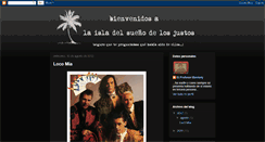 Desktop Screenshot of elsuenodelosjustos.blogspot.com
