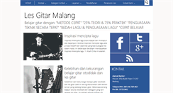 Desktop Screenshot of lesgitarmalang.blogspot.com