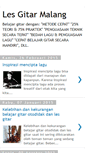 Mobile Screenshot of lesgitarmalang.blogspot.com
