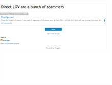 Tablet Screenshot of directlgvscammers.blogspot.com