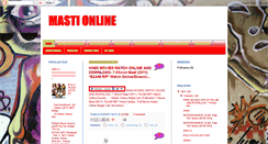 Desktop Screenshot of mastionline247.blogspot.com