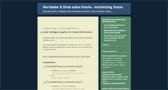 Desktop Screenshot of maxoracle.blogspot.com