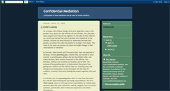 Desktop Screenshot of confidentialmediation.blogspot.com