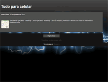 Tablet Screenshot of celular-tudocell.blogspot.com