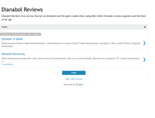 Tablet Screenshot of dianabol-reviews.blogspot.com