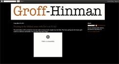 Desktop Screenshot of groff-hinman.blogspot.com