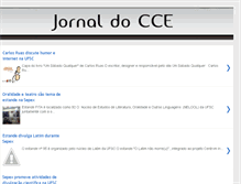 Tablet Screenshot of jornaldocce.blogspot.com