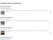 Tablet Screenshot of culturasamericas.blogspot.com