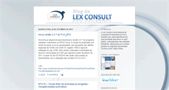 Desktop Screenshot of bloglexconsult.blogspot.com