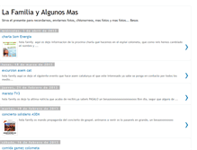 Tablet Screenshot of lafamiliayalgunosmas.blogspot.com