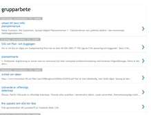 Tablet Screenshot of grupparbete.blogspot.com