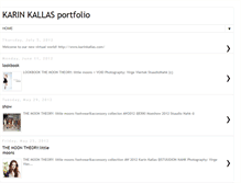 Tablet Screenshot of karinkallas.blogspot.com