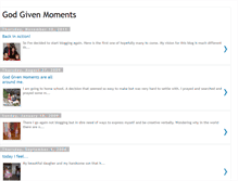 Tablet Screenshot of godgivenmoments.blogspot.com