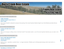 Tablet Screenshot of goduckcreek.blogspot.com