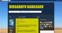 Desktop Screenshot of dirgahayubahasaku.blogspot.com