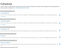 Tablet Screenshot of cultureless.blogspot.com