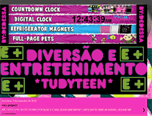 Tablet Screenshot of diversaoeentretenimentotudyteen.blogspot.com