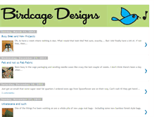 Tablet Screenshot of birdcagedesigns.blogspot.com