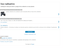 Tablet Screenshot of lixoradioativo9.blogspot.com