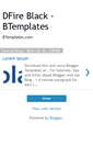 Mobile Screenshot of dfireblack-btemplates.blogspot.com