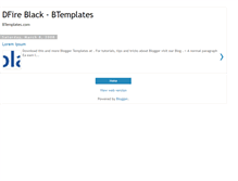 Tablet Screenshot of dfireblack-btemplates.blogspot.com
