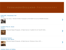 Tablet Screenshot of fernandodelgadophotography.blogspot.com