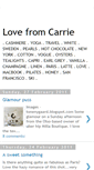 Mobile Screenshot of lovefromcarrie.blogspot.com