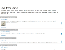 Tablet Screenshot of lovefromcarrie.blogspot.com