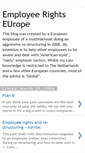 Mobile Screenshot of employeerightseurope.blogspot.com