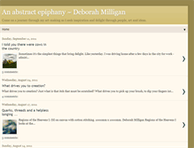 Tablet Screenshot of deborahmilligan.blogspot.com