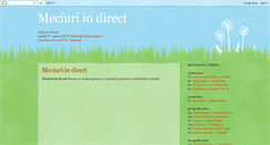 Desktop Screenshot of meciuriindirect.blogspot.com