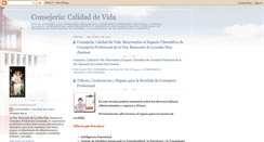 Desktop Screenshot of consejeracalidaddevida.blogspot.com