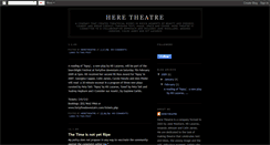 Desktop Screenshot of heretheatre.blogspot.com