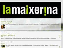 Tablet Screenshot of lamaixerina.blogspot.com