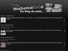 Tablet Screenshot of blog-aulamatematica.blogspot.com