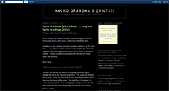 Desktop Screenshot of nachograndmasquilts.blogspot.com